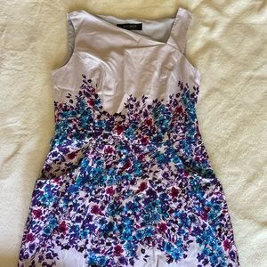 3/$30 Nine West Sleeveless Floral Sheath Dress. Size 6